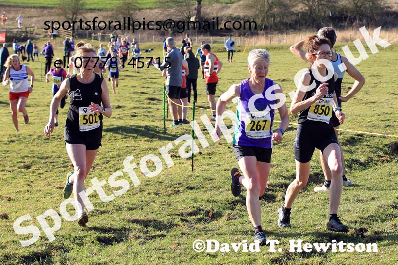 Senior womens 2023 NEHL, Thornley Farm, Peterlee, County Durham. Photo: David T. Hewitson/Sports for All Pics